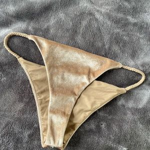 Frankie’s Bikinis velvet bikini bottom